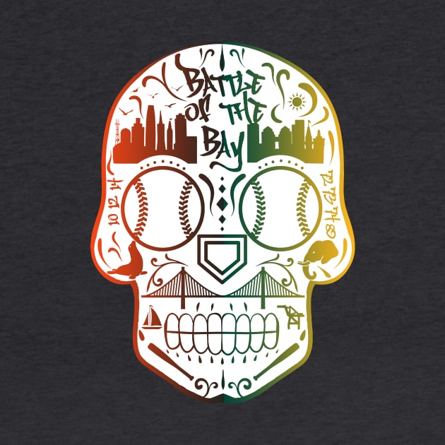 Battle of the Bay Sugar Skull by StickyHenderson